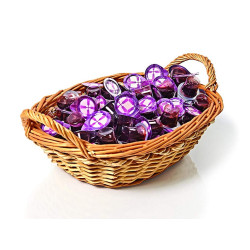 Pre-filled , one-pass disposable communion cups